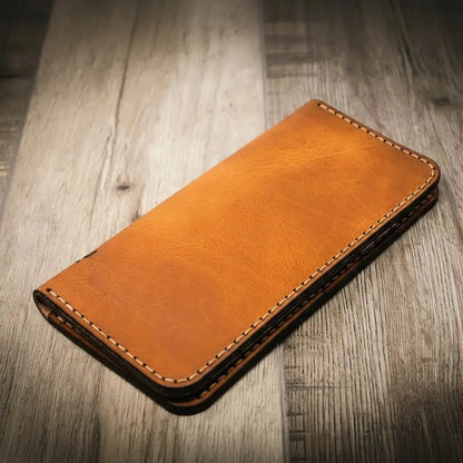 The Houstonian Long Wallet Bull Sheath Leather