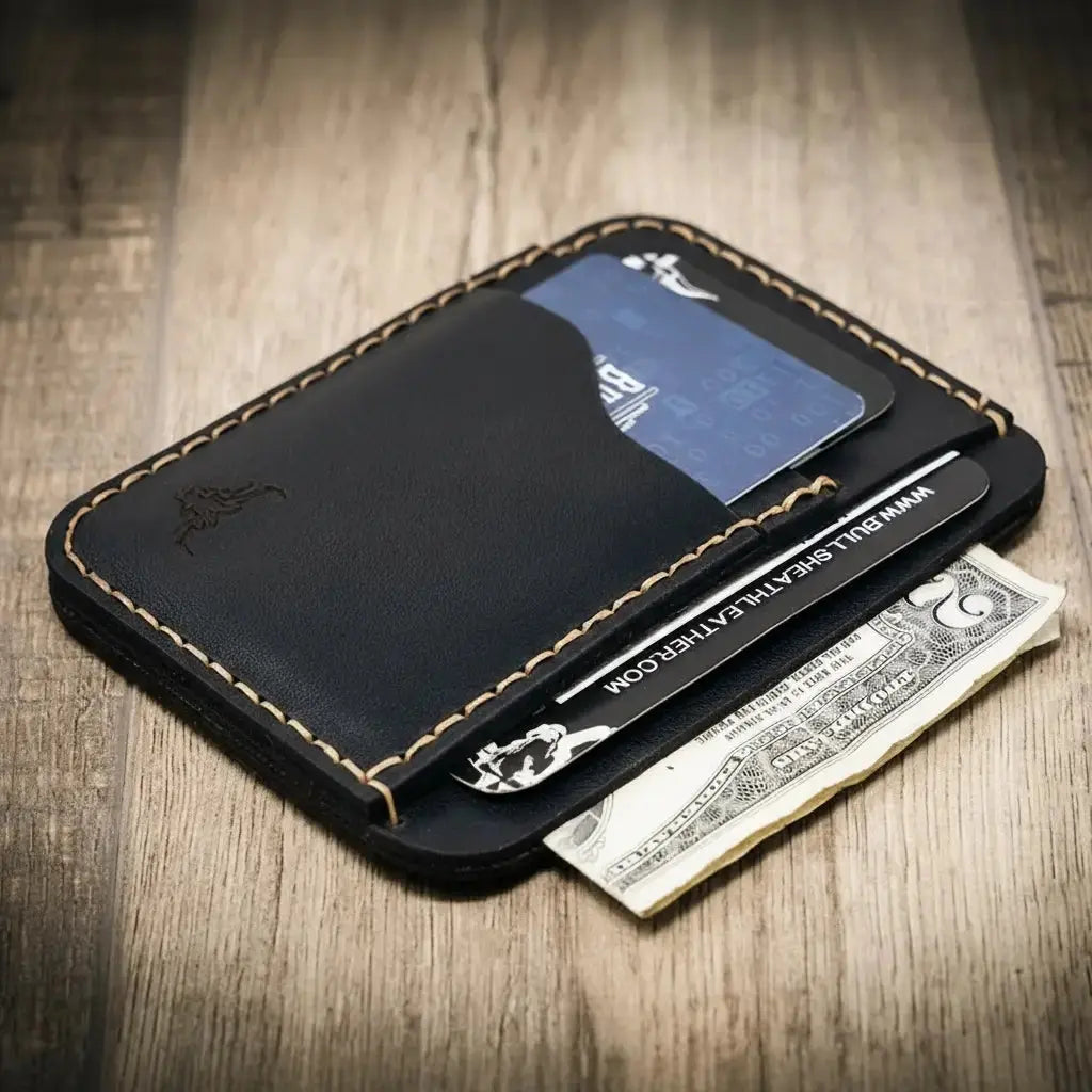 Mansfield Minimalist Wallet Bull Sheath Leather
