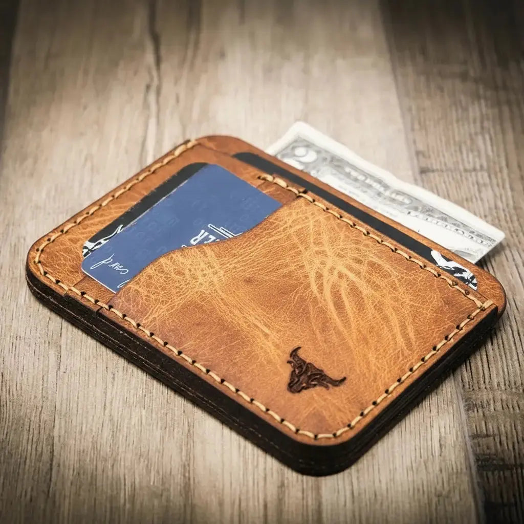 Mansfield Minimalist Wallet Bull Sheath Leather