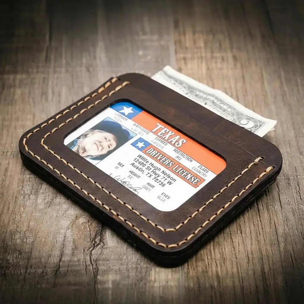 Mansfield Minimalist Wallet Bull Sheath Leather