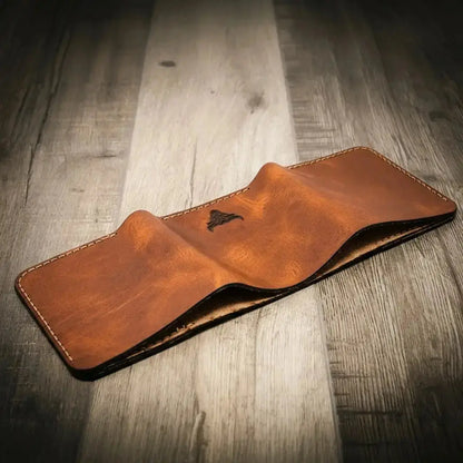 The Trinity Trifold Wallet Bull Sheath Leather