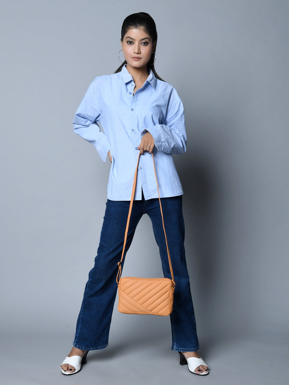 Mini Cute Quilted Crossbody Bag Classy Leather Bags