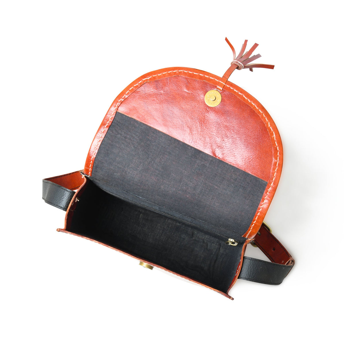 Astounding Ajrakh Ethnic Satchel Classy Leather Bags