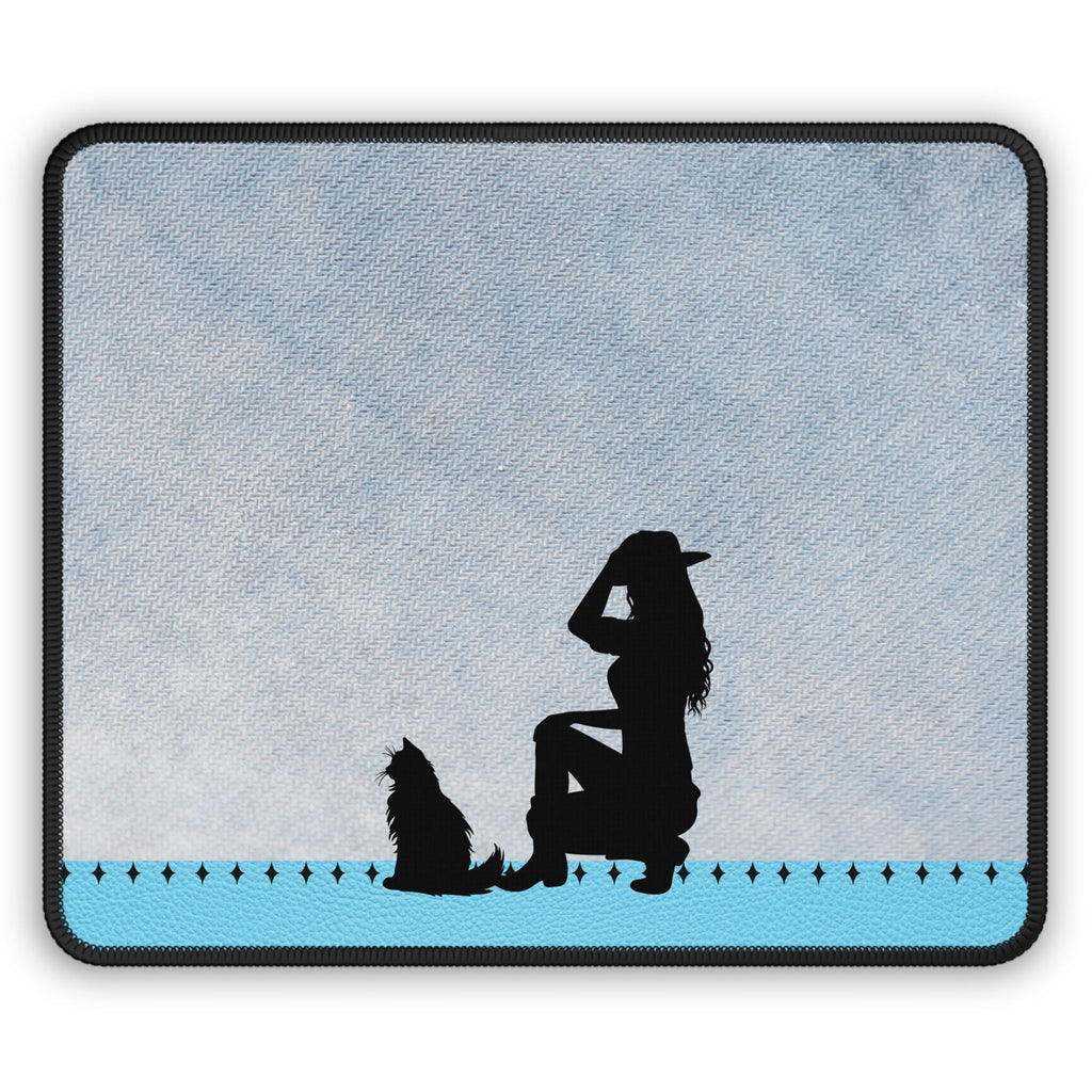 Cowgirl Cat Lady Gaming Mouse Pad EpiAl's Shop