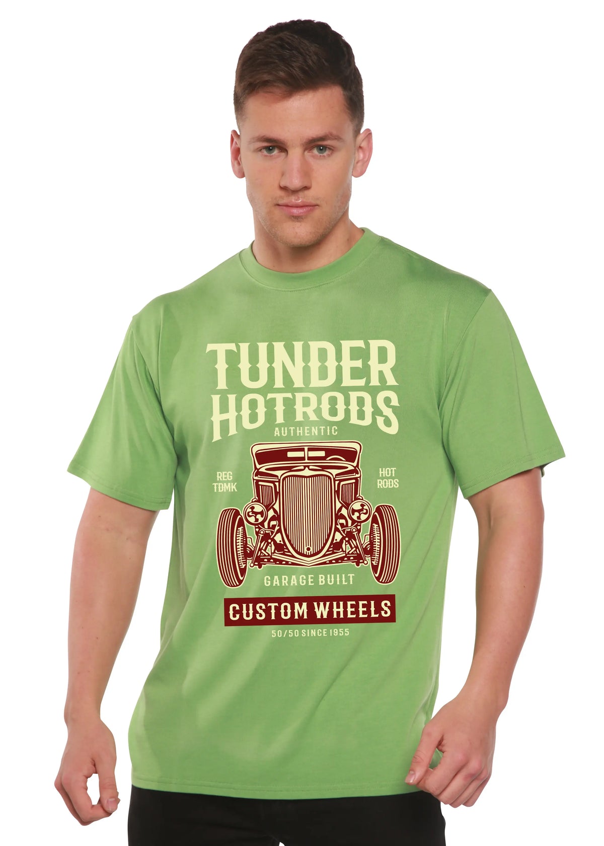 Thunder Hot Spun Bamboo® Men's Bamboo Viscose/Organic Cotton Short Sleeve Graphic T-Shirt Spun Bamboo