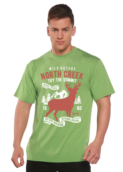 North Creek Spun Bamboo® Men's Bamboo Viscose/Organic Cotton Short Sleeve Graphic T-Shirt Spun Bamboo