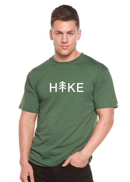 Hike Men's Bamboo Viscose/Organic Cotton Short Sleeve Graphic T-Shirt Spun Bamboo