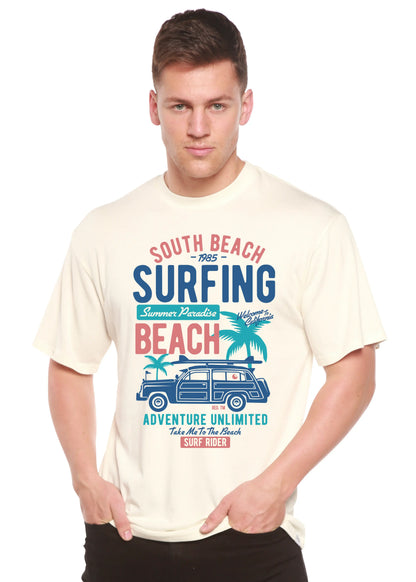 South Beach Spun Bamboo® Men's Bamboo Viscose/Organic Cotton Short Sleeve Graphic T-Shirt Spun Bamboo
