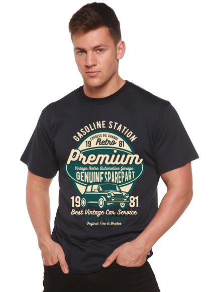 Premium Garage Spun Bamboo® Men's Bamboo Viscose/Organic Cotton Short Sleeve Graphic T-Shirt Spun Bamboo
