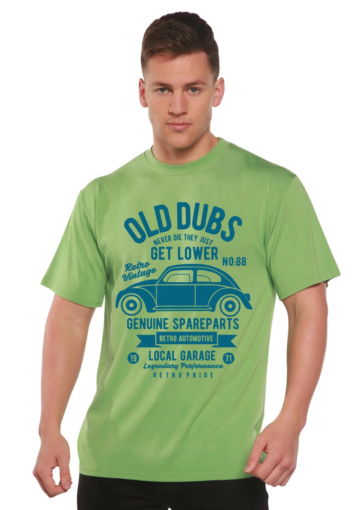Old Dubs Spun Bamboo® Men's Bamboo Viscose/Organic Cotton Short Sleeve Graphic T-Shirt Spun Bamboo