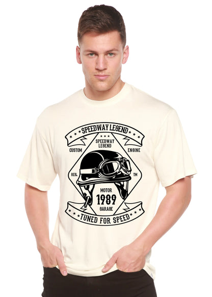 Speedway Legend Spun Bamboo® Men's Bamboo Viscose/Organic Cotton Short Sleeve Graphic T-Shirt Spun Bamboo