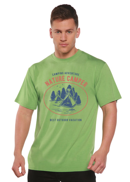 Nature Camper Spun Bamboo® Men's Bamboo Viscose/Organic Cotton Short Sleeve Graphic T-Shirt Spun Bamboo