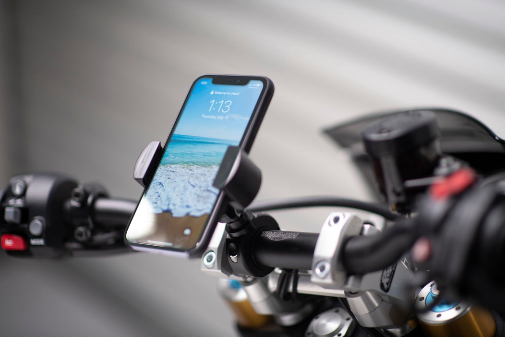 5-30912 Handlebar Mount for 7/8" (22mm) up to 1 1/4" (31.75mm) Bars Techmounts Mounting Systems