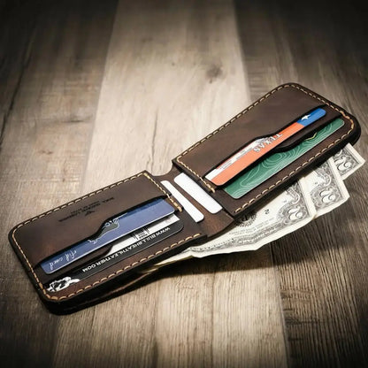 Rio Grande Bifold Wallet Bull Sheath Leather