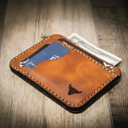 Mansfield Minimalist Wallet Bull Sheath Leather