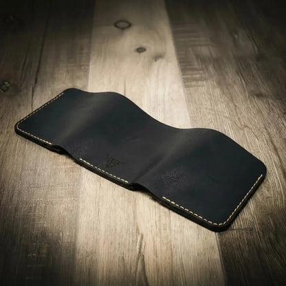 The Trinity Trifold Wallet Bull Sheath Leather
