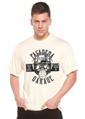Pasadena Garage Men's Bamboo Viscose/Organic Cotton Short Sleeve Graphic T-Shirt Spun Bamboo