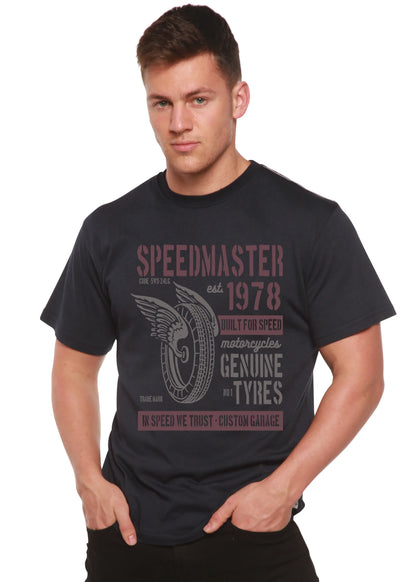 Speed Master Spun Bamboo® Men's Bamboo Viscose/Organic Cotton Short Sleeve Graphic T-Shirt Spun Bamboo
