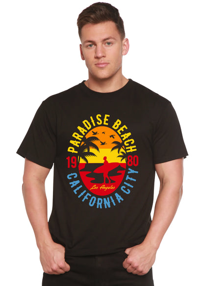 Sunshine Paradise Spun Bamboo® Men's Bamboo Viscose/Organic Cotton Short Sleeve Graphic T-Shirt Spun Bamboo