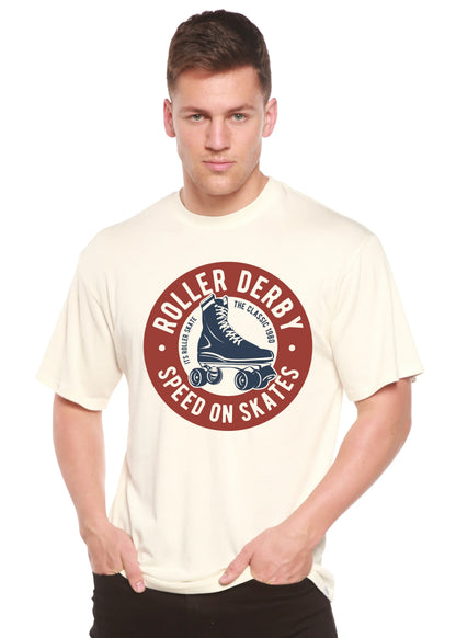 Roller Derby Spun Bamboo® Men's Bamboo Viscose/Organic Cotton Short Sleeve Graphic T-Shirt Spun Bamboo