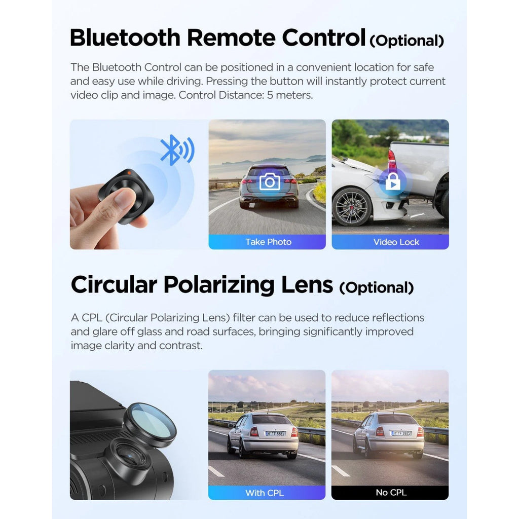VIOFO A229 Plus 2-Channel 2K QHD Sony STARVIS 2 Dash Cam BlackboxMyCar