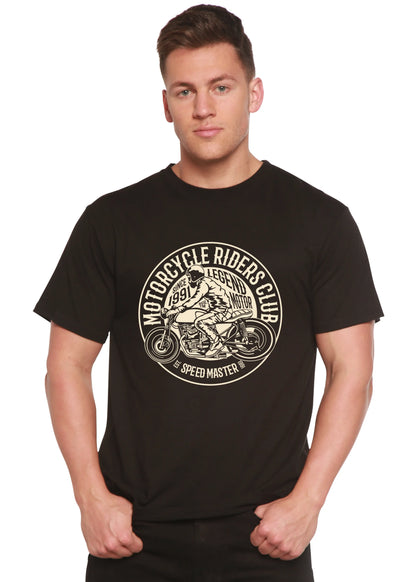 Motorcycle Riders Club Men's Bamboo Viscose/Organic Cotton Short Sleeve Graphic T-Shirt Spun Bamboo