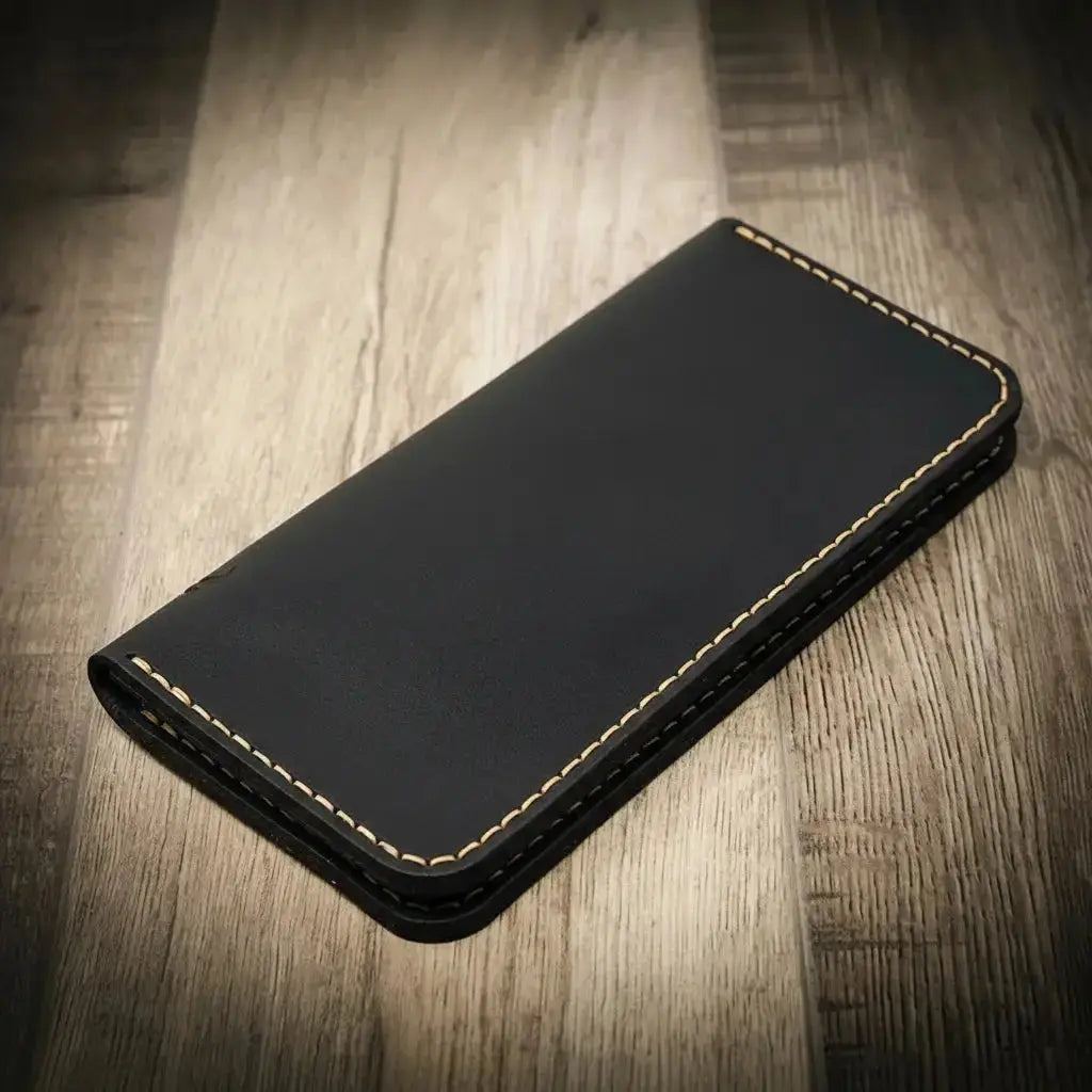 The Houstonian Long Wallet Bull Sheath Leather