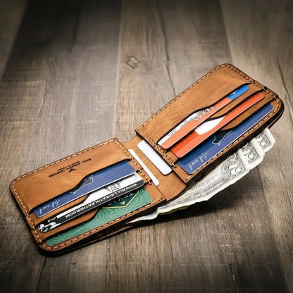 Big Bend Bifold Wallet Bull Sheath Leather