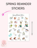 Digital Spring Reminder Stickers Jessica Autumn