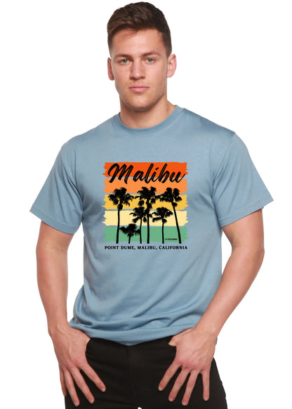 Malibu Unisex Bamboo Viscose/Organic Cotton Short Sleeve Graphic T-Shirt Spun Bamboo