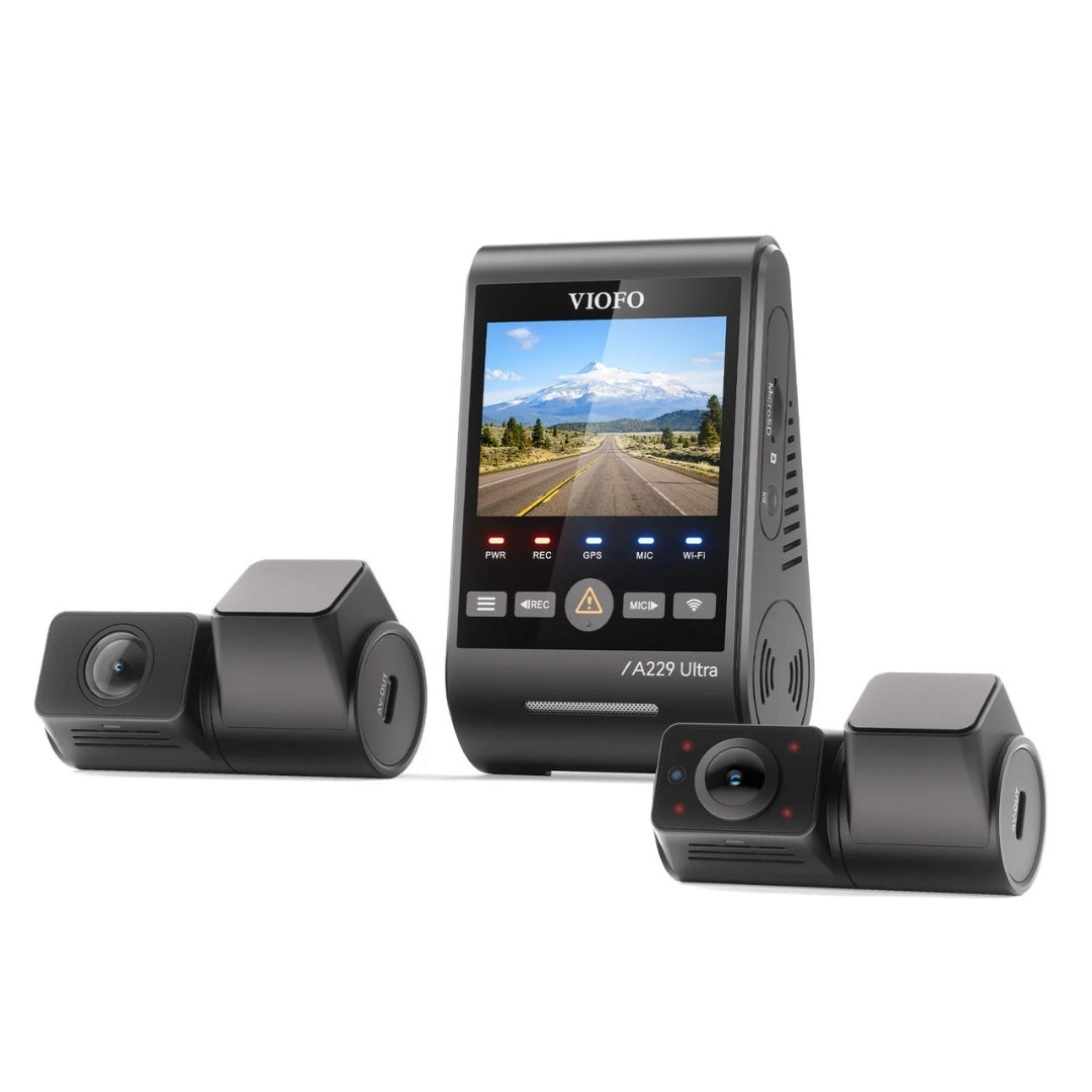 VIOFO A229 Ultra 4K+4K+1080p 3-Channel 30FPS UHD Dash Cam BlackboxMyCar
