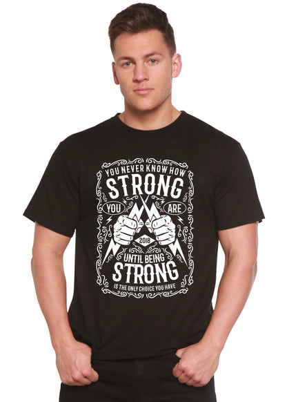 Strong Spun Bamboo® Men's Bamboo Viscose/Organic Cotton Short Sleeve Graphic T-Shirt Spun Bamboo