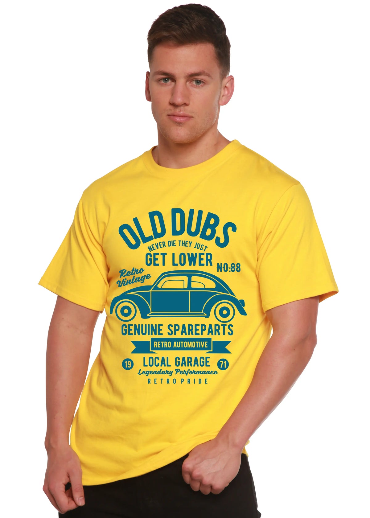 Old Dubs Spun Bamboo® Men's Bamboo Viscose/Organic Cotton Short Sleeve Graphic T-Shirt Spun Bamboo