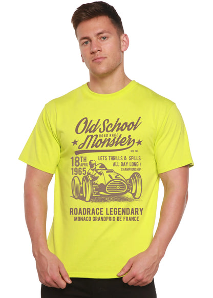 Old School Road Spun Bamboo® Men's Bamboo Viscose/Organic Cotton Short Sleeve Graphic T-Shirt Spun Bamboo
