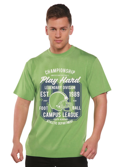 Play Hard Spun Bamboo® Men's Bamboo Viscose/Organic Cotton Short Sleeve Graphic T-Shirt Spun Bamboo