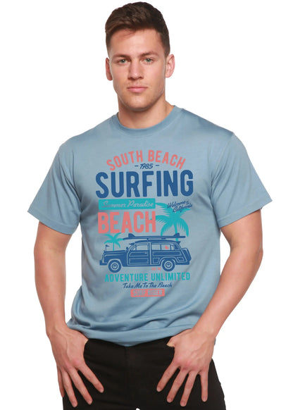 South Beach Spun Bamboo® Men's Bamboo Viscose/Organic Cotton Short Sleeve Graphic T-Shirt Spun Bamboo
