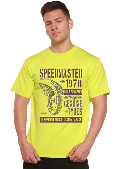 Speed Master Spun Bamboo® Men's Bamboo Viscose/Organic Cotton Short Sleeve Graphic T-Shirt Spun Bamboo