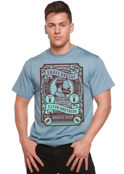 Shave and Cut Spun Bamboo® Men's Bamboo Viscose/Organic Cotton Short Sleeve Graphic T-Shirt Spun Bamboo