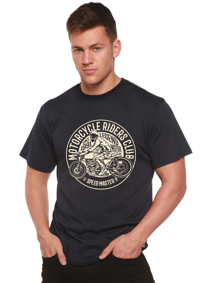 Motorcycle Riders Club Men's Bamboo Viscose/Organic Cotton Short Sleeve Graphic T-Shirt Spun Bamboo