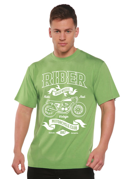 Rider Spun Bamboo® Men's Bamboo Viscose/Organic Cotton Short Sleeve Graphic T-Shirt Spun Bamboo