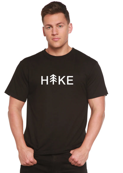 Hike Men's Bamboo Viscose/Organic Cotton Short Sleeve Graphic T-Shirt Spun Bamboo