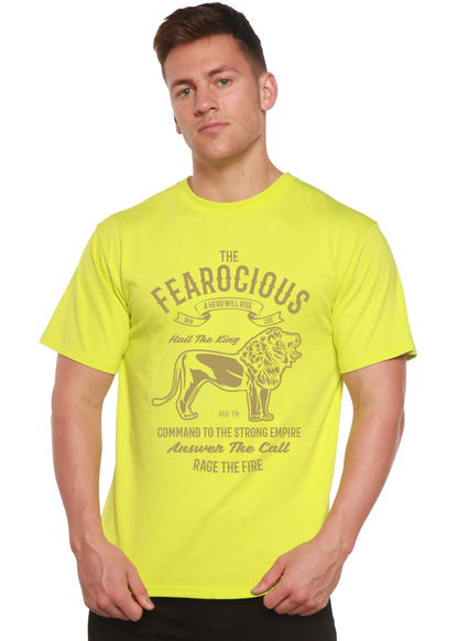 The Fearocious Spun Bamboo® Men's Bamboo Viscose/Organic Cotton Short Sleeve Graphic T-Shirt Spun Bamboo