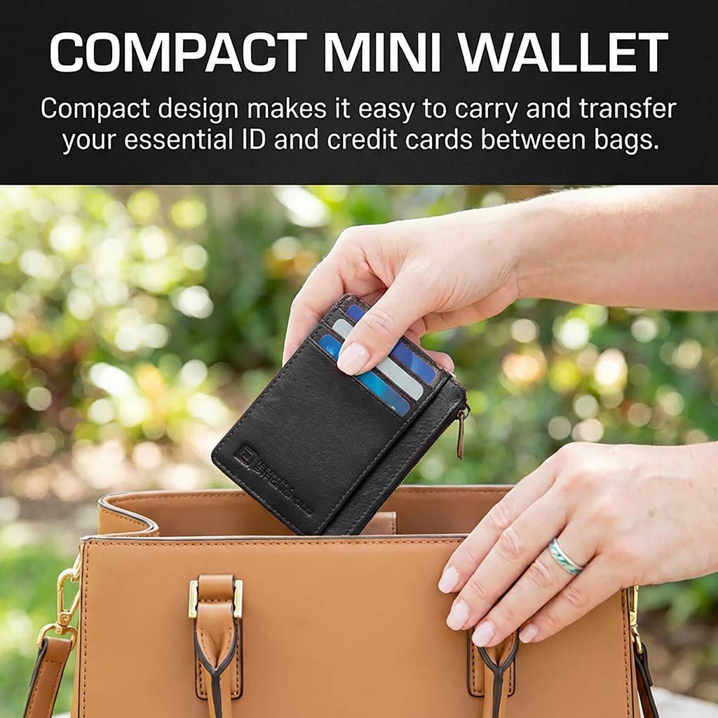 RFID Secure Ultimate Mini Wallet ID Stronghold