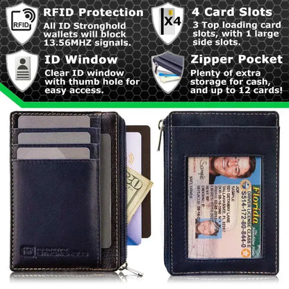 RFID Secure Ultimate Mini Wallet ID Stronghold