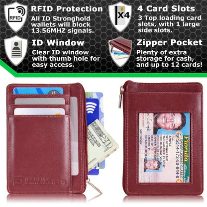 RFID Secure Ultimate Mini Wallet ID Stronghold