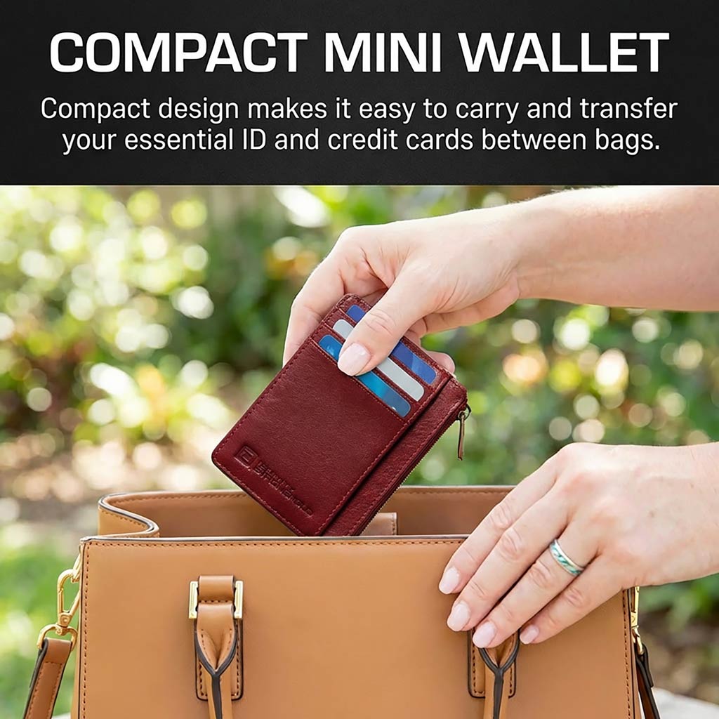 RFID Secure Ultimate Mini Wallet ID Stronghold
