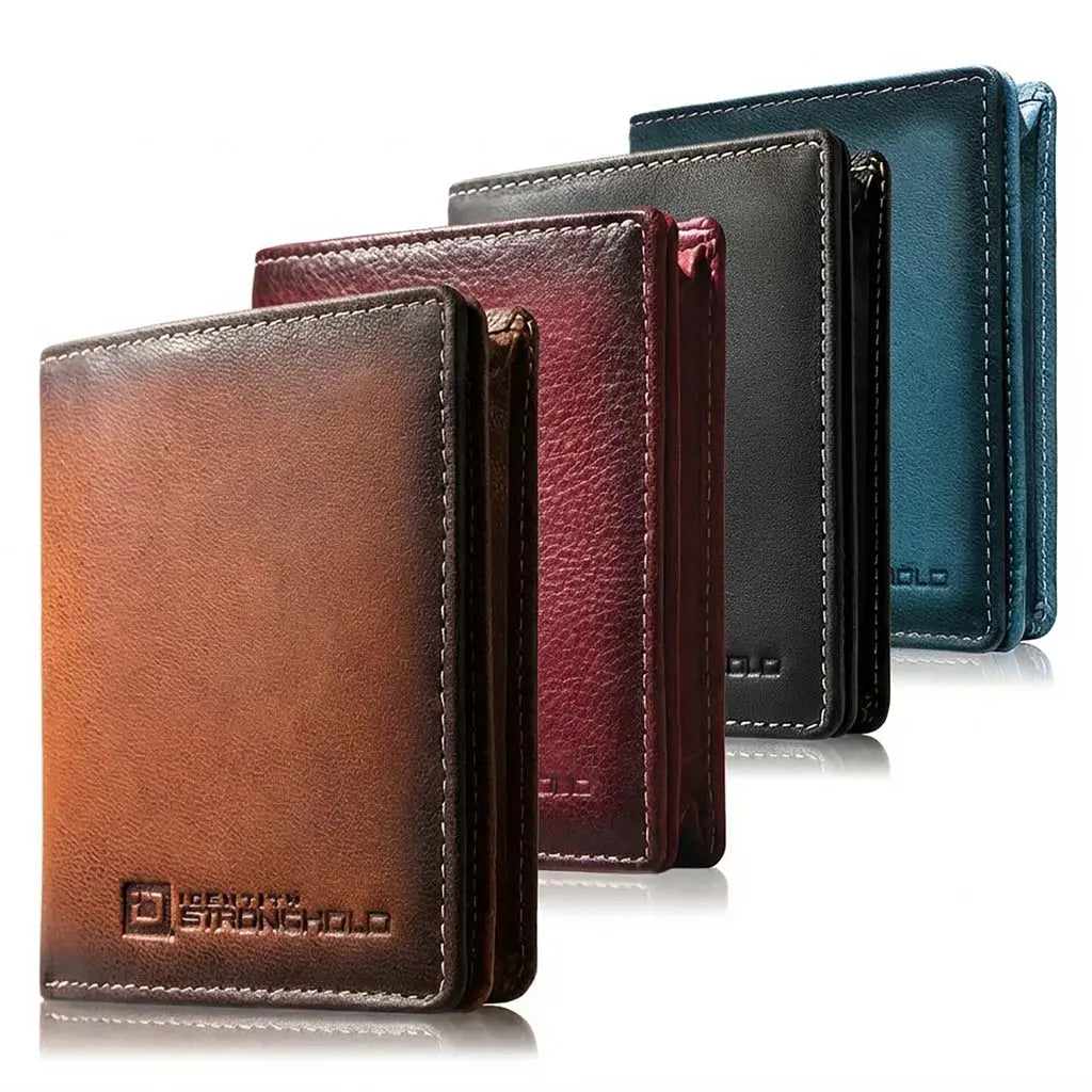 The Waltlet - Maximum Storage RFID Secure Minimalist Wallet ID Stronghold
