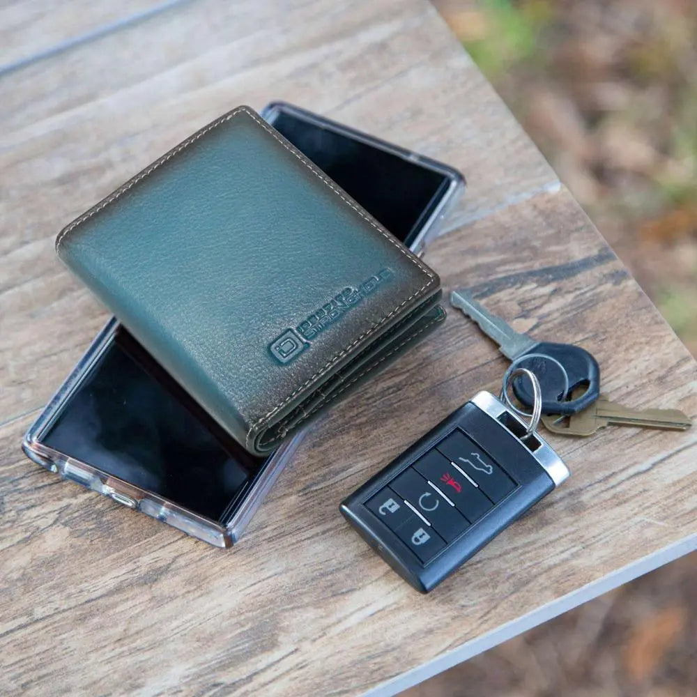 The Waltlet - Maximum Storage RFID Secure Minimalist Wallet ID Stronghold