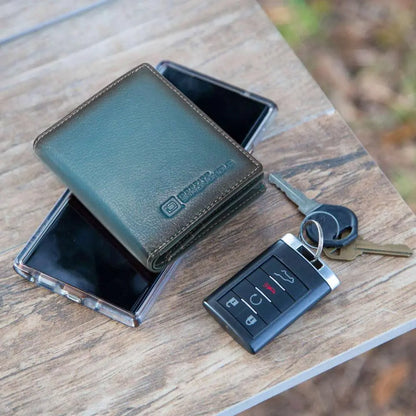 The Waltlet - Maximum Storage RFID Secure Minimalist Wallet ID Stronghold