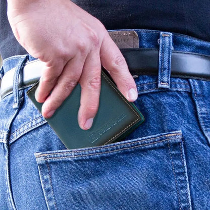 The Waltlet - Maximum Storage RFID Secure Minimalist Wallet ID Stronghold